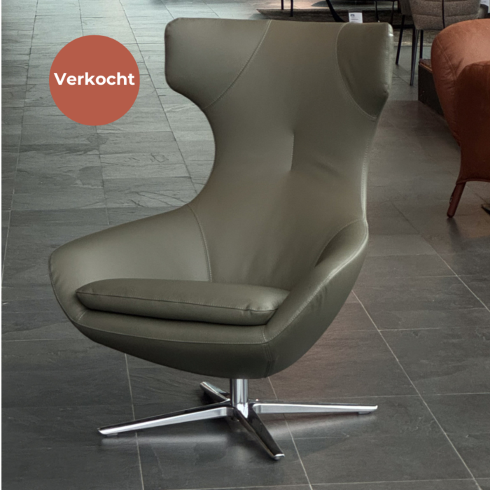 Verkocht: Leolux Fauteuil Caruzzo Toerako