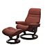 Sunrise (M) Classic fauteuil met voetenbank