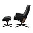 Sunrise (M) Cross fauteuil met voetenbank