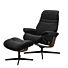 Sunrise (M) Cross fauteuil met voetenbank