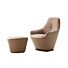 Leolux Cantate Clubfauteuil + Hocker